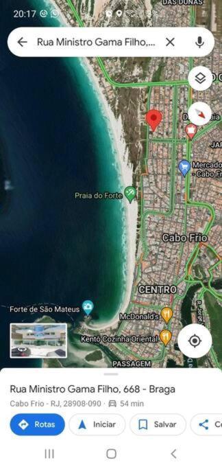 דירות קאבו פריו Lindissimo Apartamento, Ar Condic, 7 Min Da Praia! מראה חיצוני תמונה
